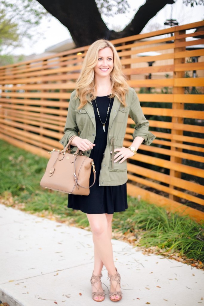 casual little black dress