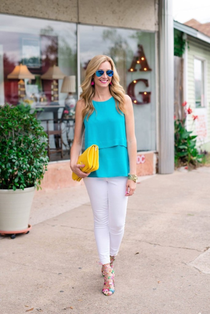 Turquoise Top