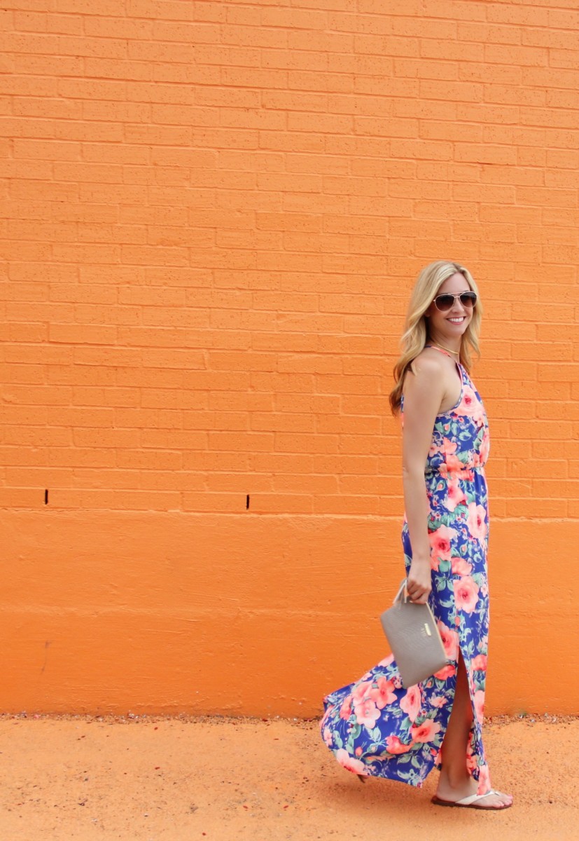 Tropical Maxi Dress