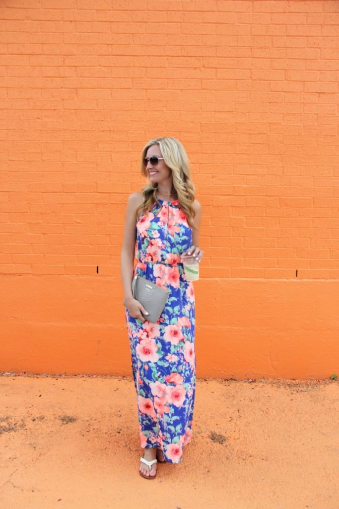 Tropical Maxi Dress