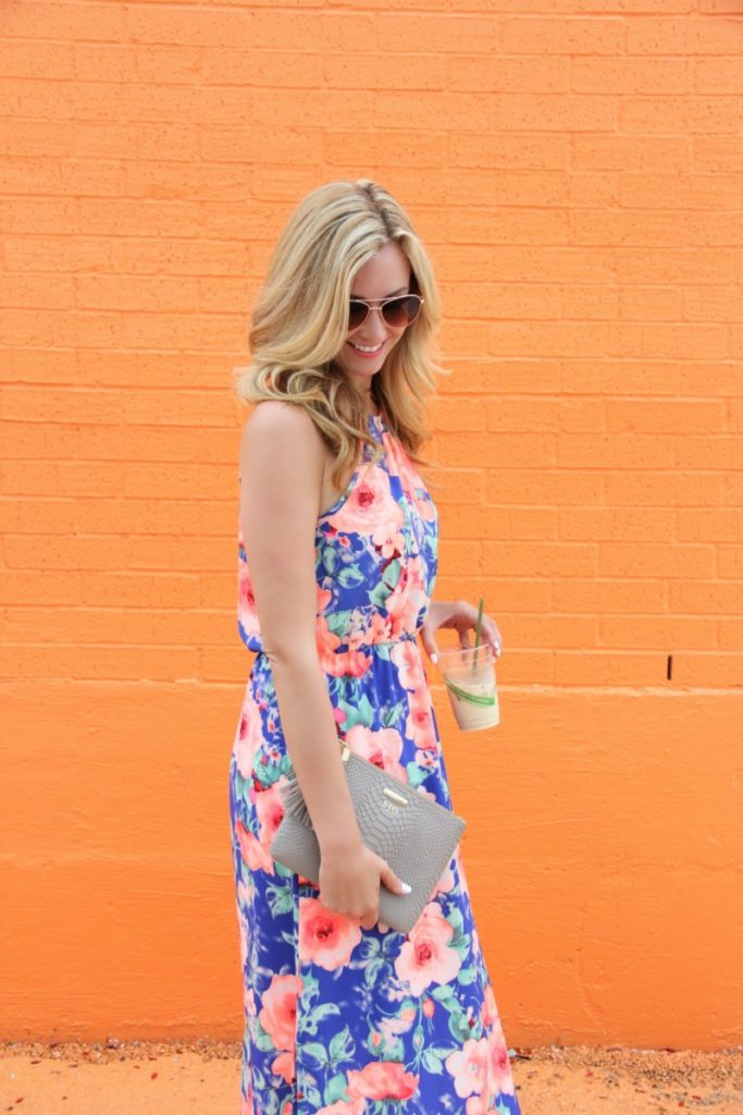 Tropical Maxi Dress