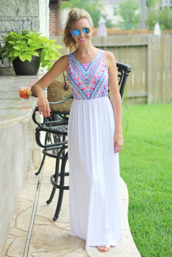 summer maxi dress