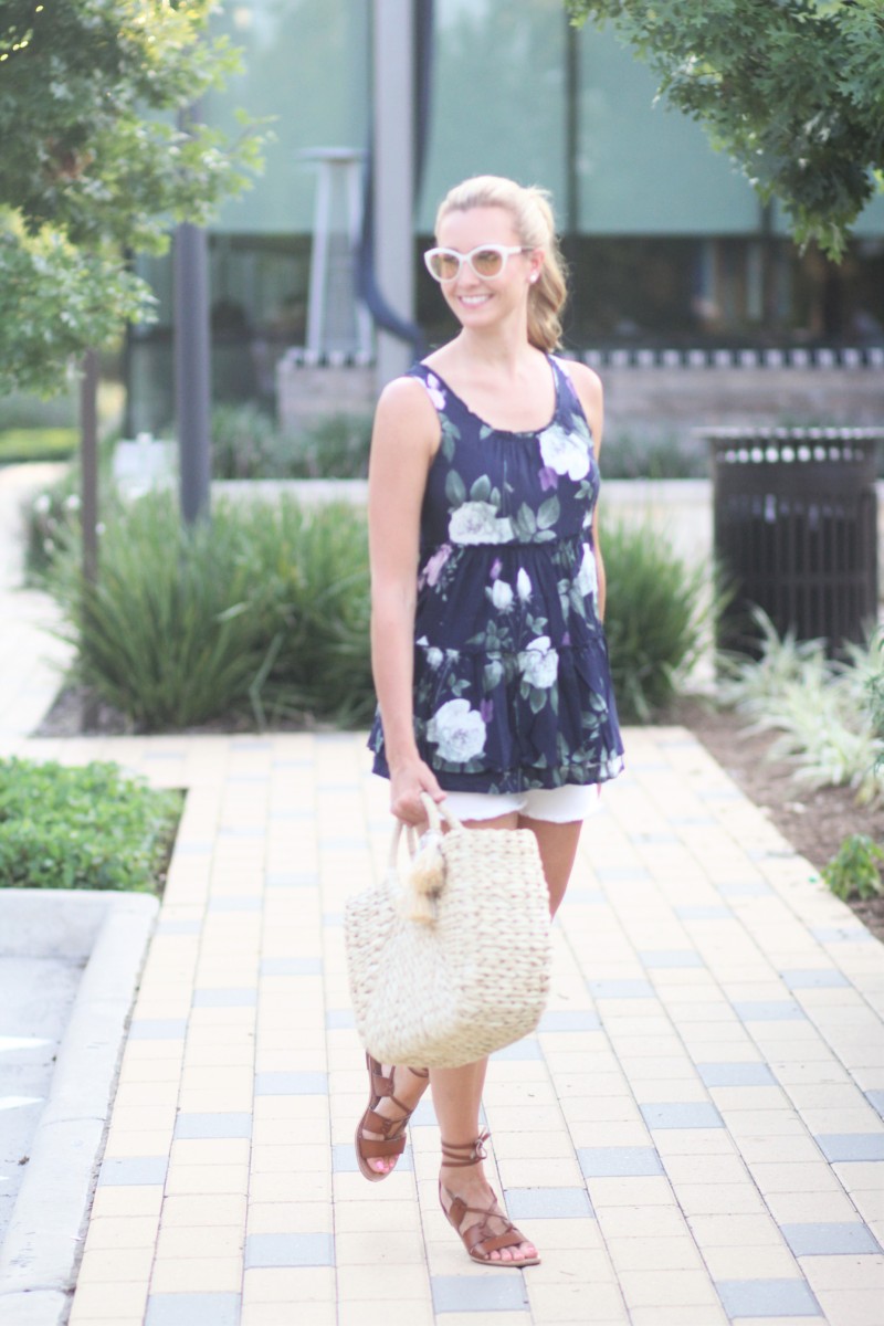 Floral swing top
