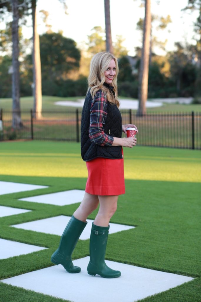 plaid tops - 9 Fabulously Festive Plaid Tops by Houston fashion blogger Haute & Humid