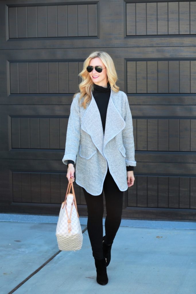 SheIn Grey Cardigan