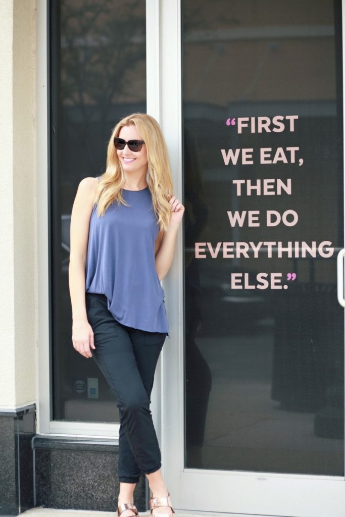 Everyday Athleisure Wear and Friday Favorites by lifestyle blogger Sara from Haute and humid