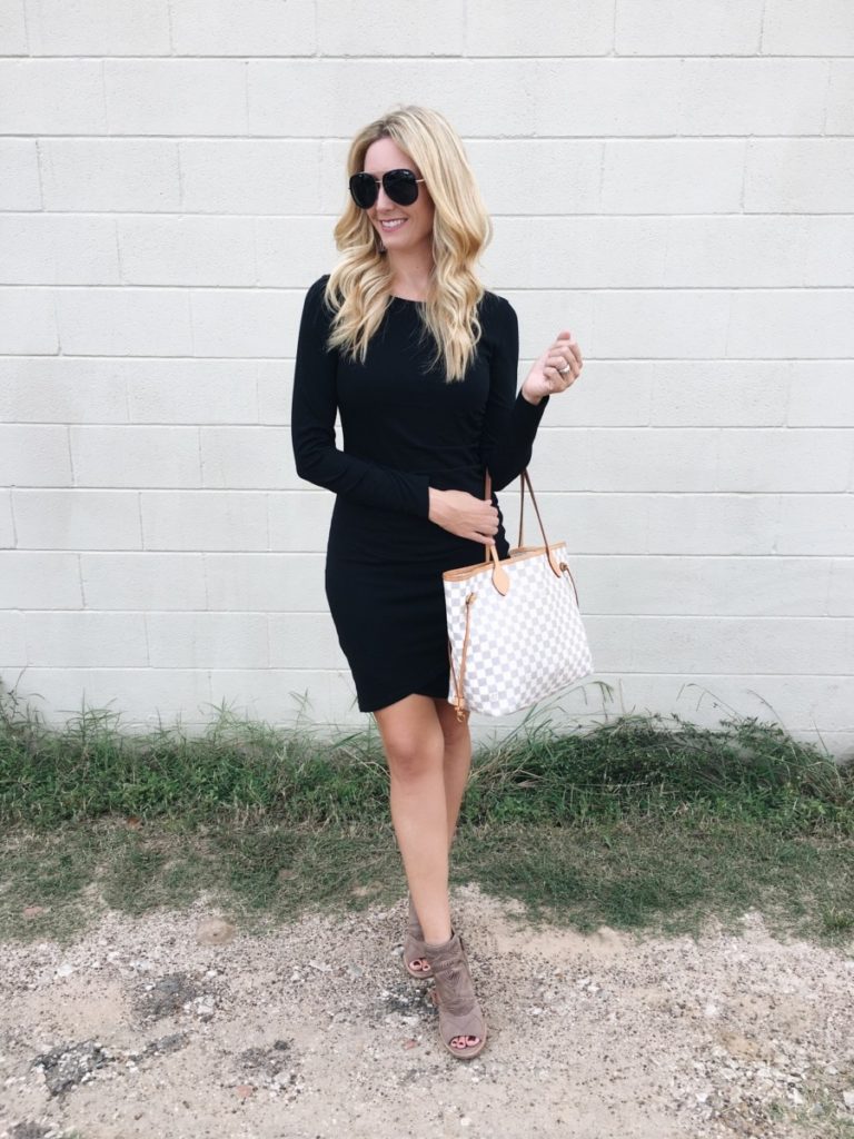 fall dress - Must Have Fall Dress Styled 3 Ways by Houston fashion blogger Haute & Humid