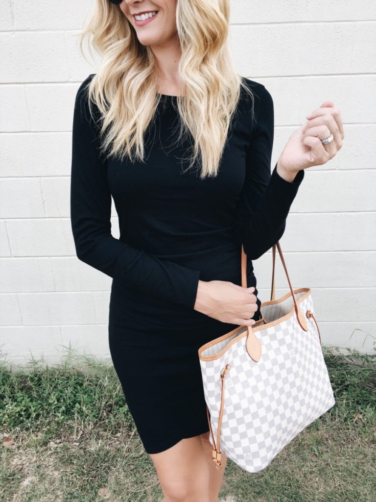 fall dress - Must Have Fall Dress Styled 3 Ways by Houston fashion blogger Haute & Humid