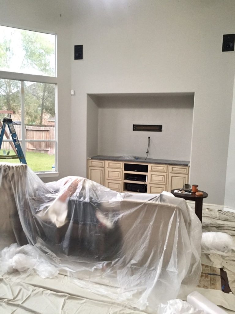 home remodel - Home Remodel Update: The Beginning by Houston style blogger Haute & Humid