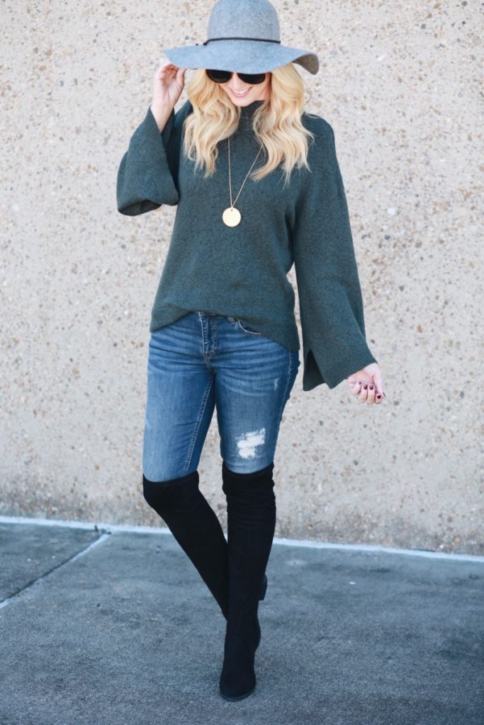 bell sleeve sweater - Instagram Roundup Of My Fall Favorites by Houston fashion blogger Haute & Humid