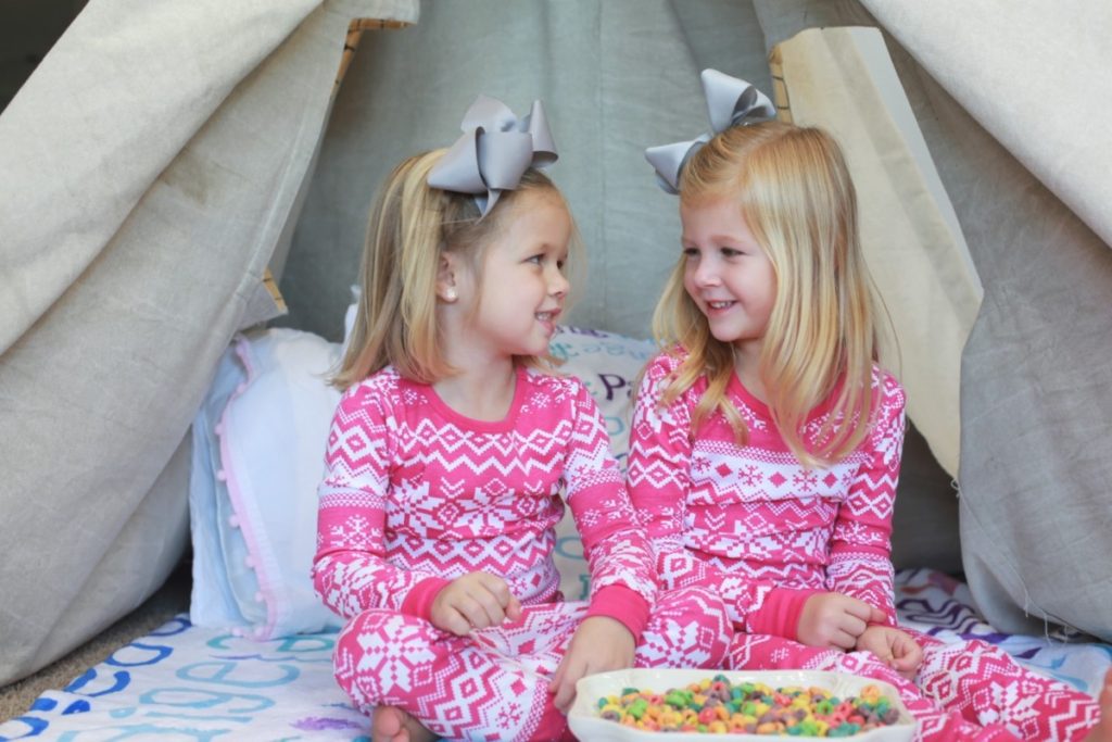 girls sleep over - 3 Tips For Your Little Girls Sleepover by Houston lifestyle blogger Haute & Humid