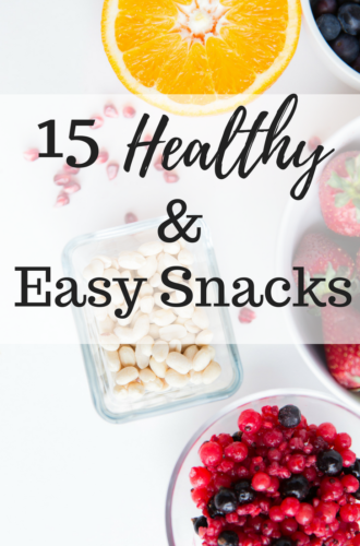15 Healthy And Easy On The Go Snacks