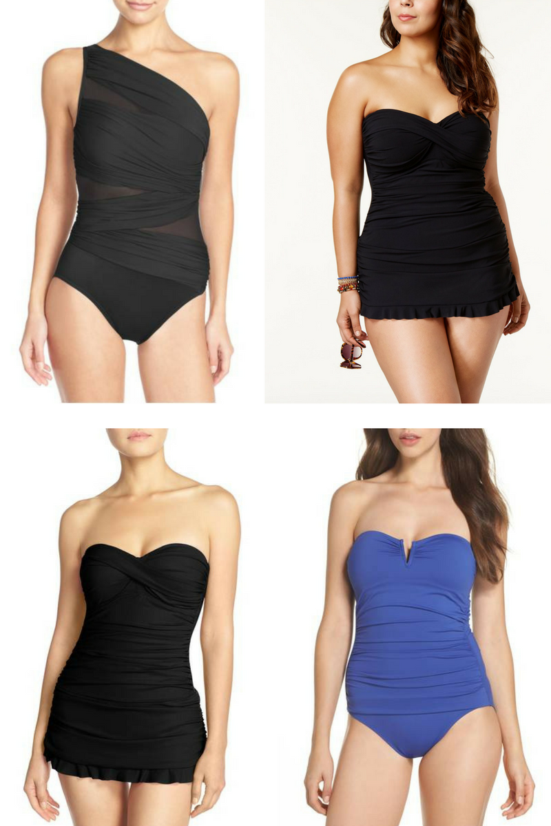one piece swimsuits - One Piece Swimsuits For Every Body Type by popular Houston fashion blogger Haute & Humid