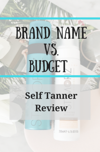 Brand Name vs. Budget Sunless Tanner Review