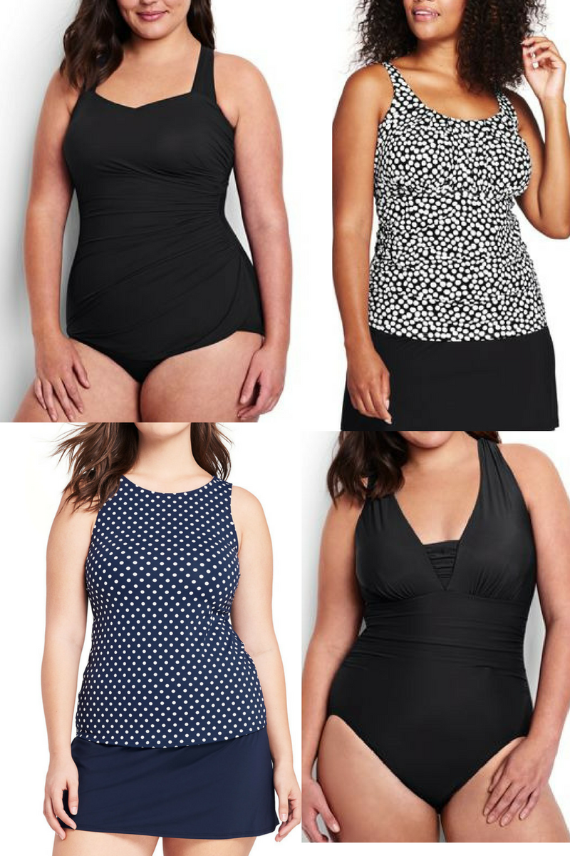 plus size swimsuits - One Piece Swimsuits For Every Body Type by popular Houston fashion blogger Haute & Humid