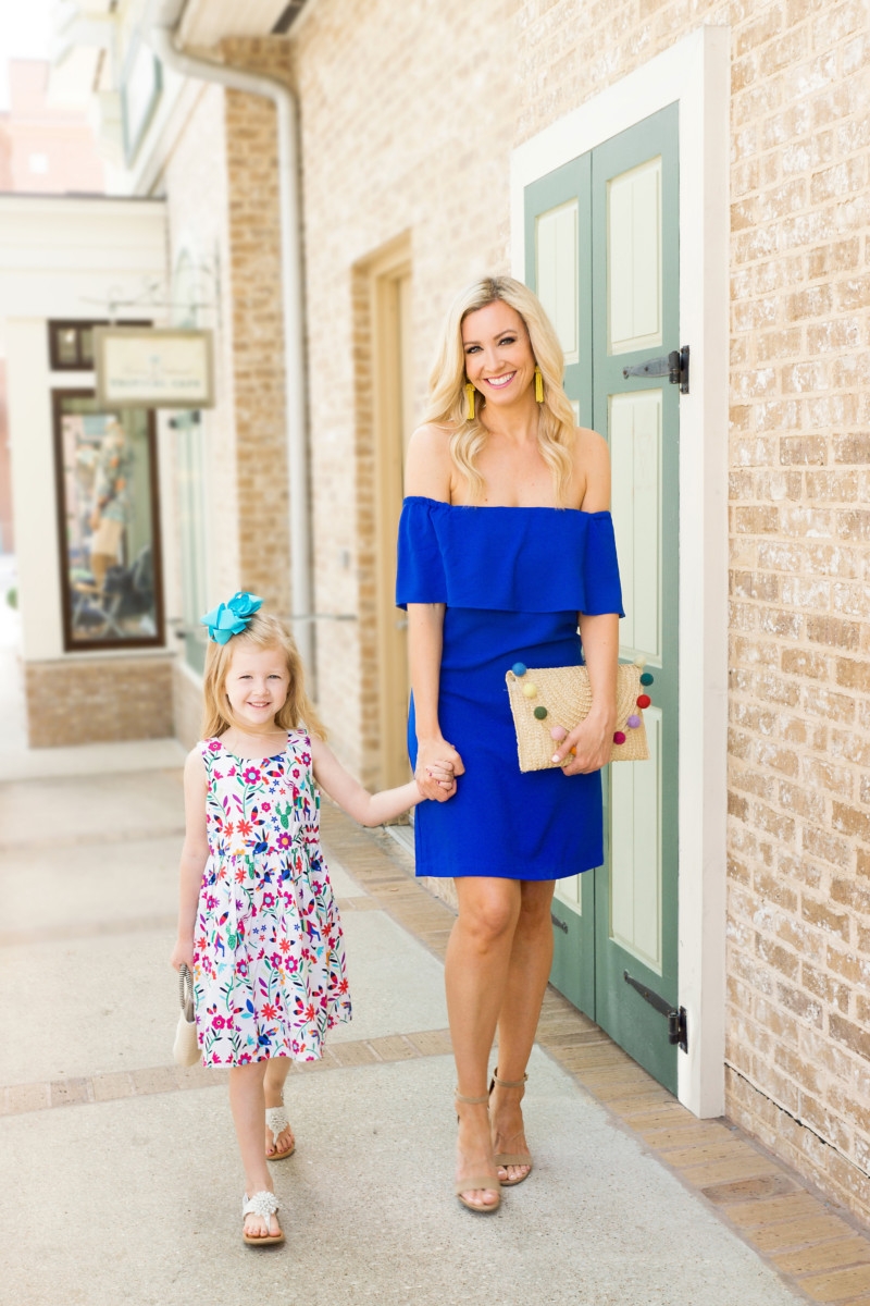 mommy daughter look - Mommy Daughter Coordinating Dresses by popular Houston fashion blogger Haute & Humid