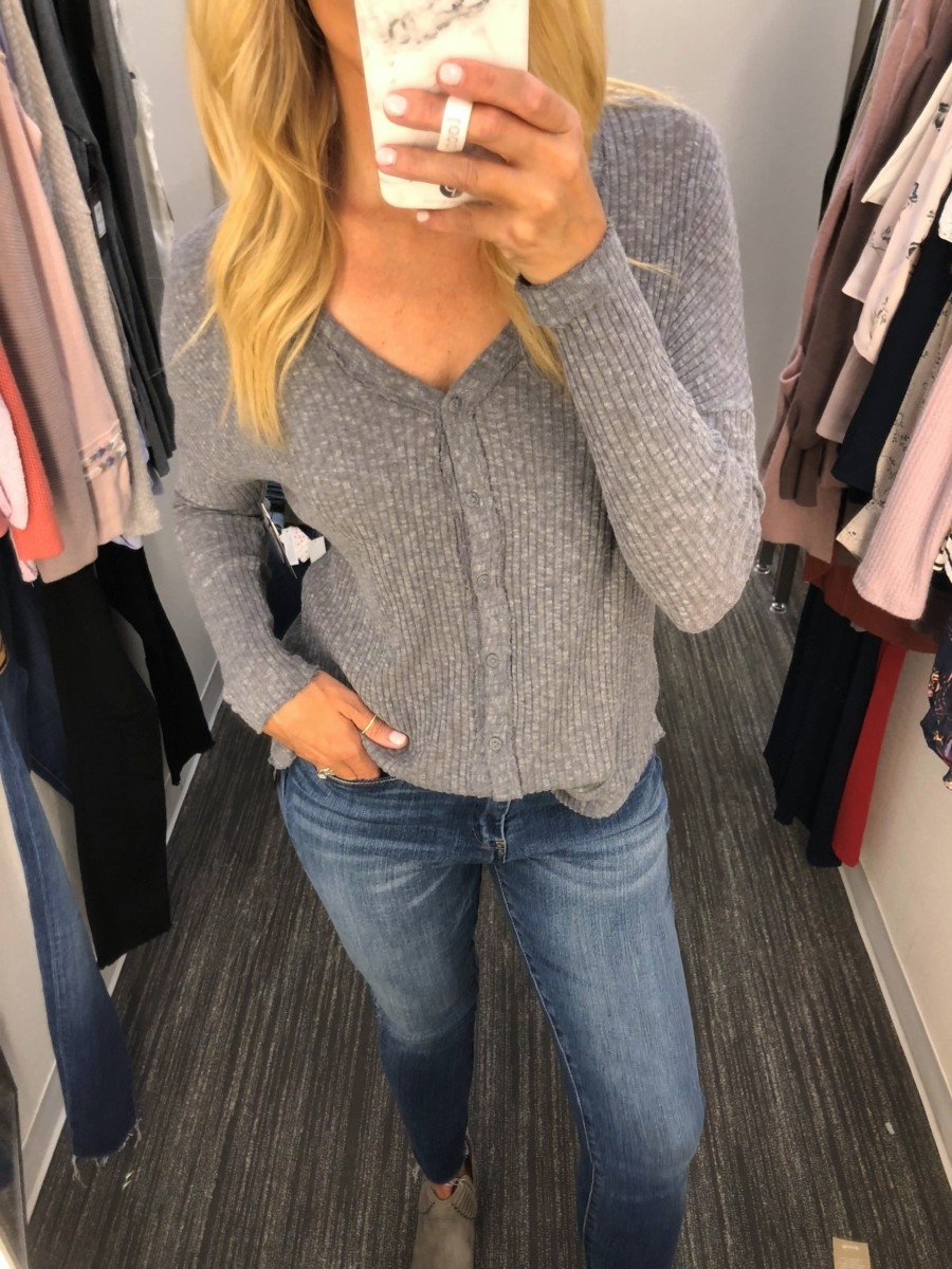 button up henley - 2018 Nordstrom Anniversary Sale EARLY ACCESS: MUST HAVES featured by popular Houston style blogger Haute & Humid