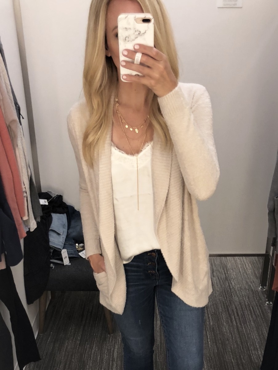 barefoot dreams cardigan - 2018 Nordstrom Anniversary Sale EARLY ACCESS: MUST HAVES featured by popular Houston style blogger Haute & Humid