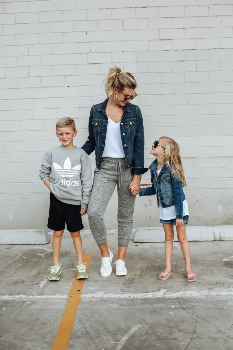 mommy and me looks | Adidas | 12 Easy Weeknight Dinners featured by popular Houston life and style blogger Haute & Humid