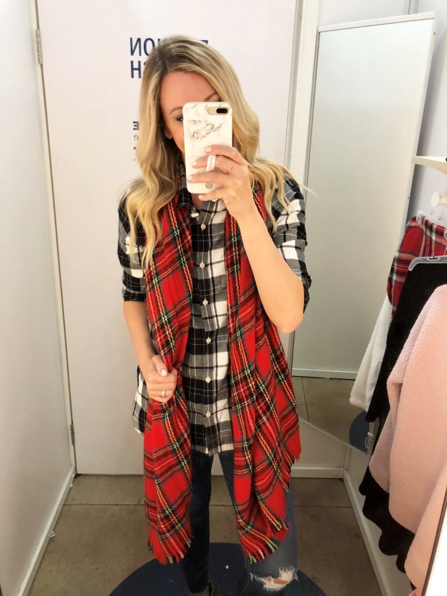 print mixing | Old Navy Fall Favorites Sale Round Up featured by top Houston fashion blog Haute & Humid