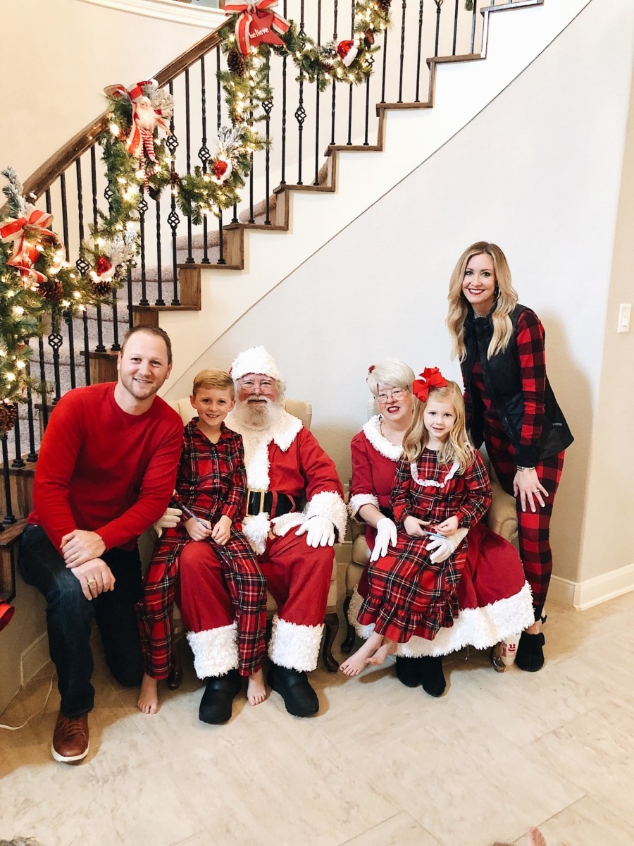 Christmas Pajamas | 5 Easy Christmas Treats For Friends And Neighbors featured by top Houston lifestyle blog Haute & Humid