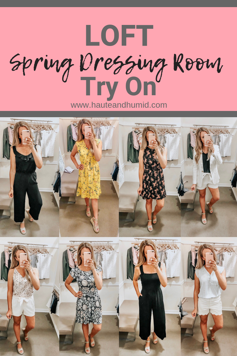 LOFT Spring Dressing Room Try-On Session | LOFT Favorites: Spring Dressing Room Try-On Session featured by top US fashion blog, Haute & Humid