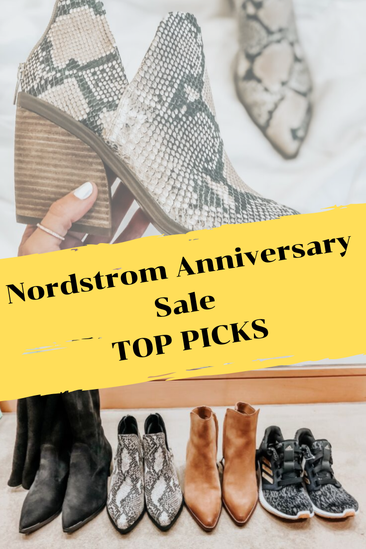 nordstrom anniversary sale favorites | Nordstrom Anniversary Sale Favorites by popular Houston fashion blog, Haute and Humid: pinterest image of shoes for sale during the 2019 Nordstrom anniversary sale. 