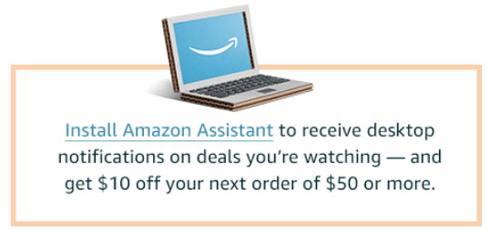 amazon assistant | Amazon Prime Day 2019 by popular Houston life and style blog, Haute and Humid: image of ad for amazon prime amazon assistant deal. 