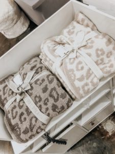 Barefoot Dreams Blanket leopard