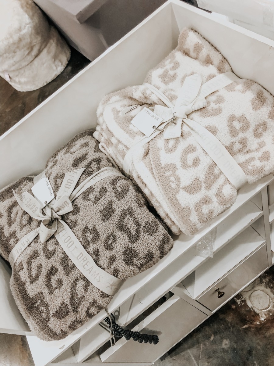 Barefoot Dreams Blanket leopard | Nordstrom Anniversary Sale Favorites by popular Houston fashion blog, Haute and Humid: image of Barefoot Dreams Blanket. 