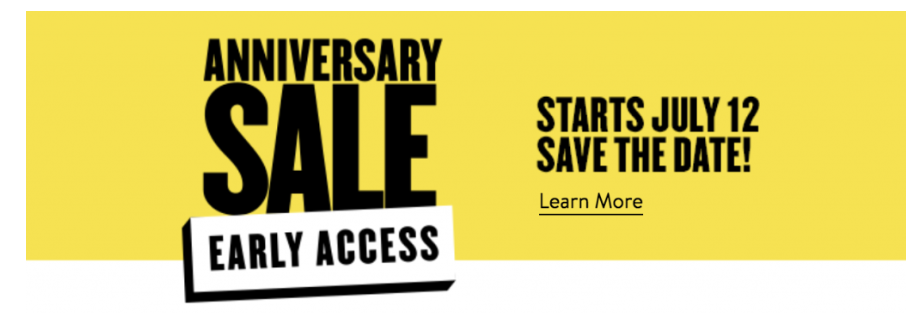 nordstrom anniversary sale early access