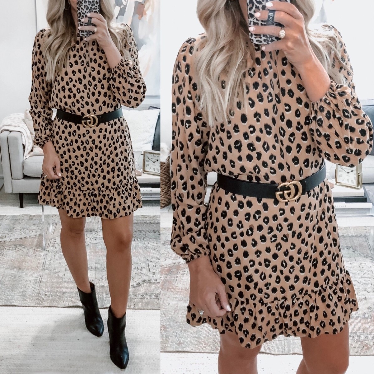 leopard dress