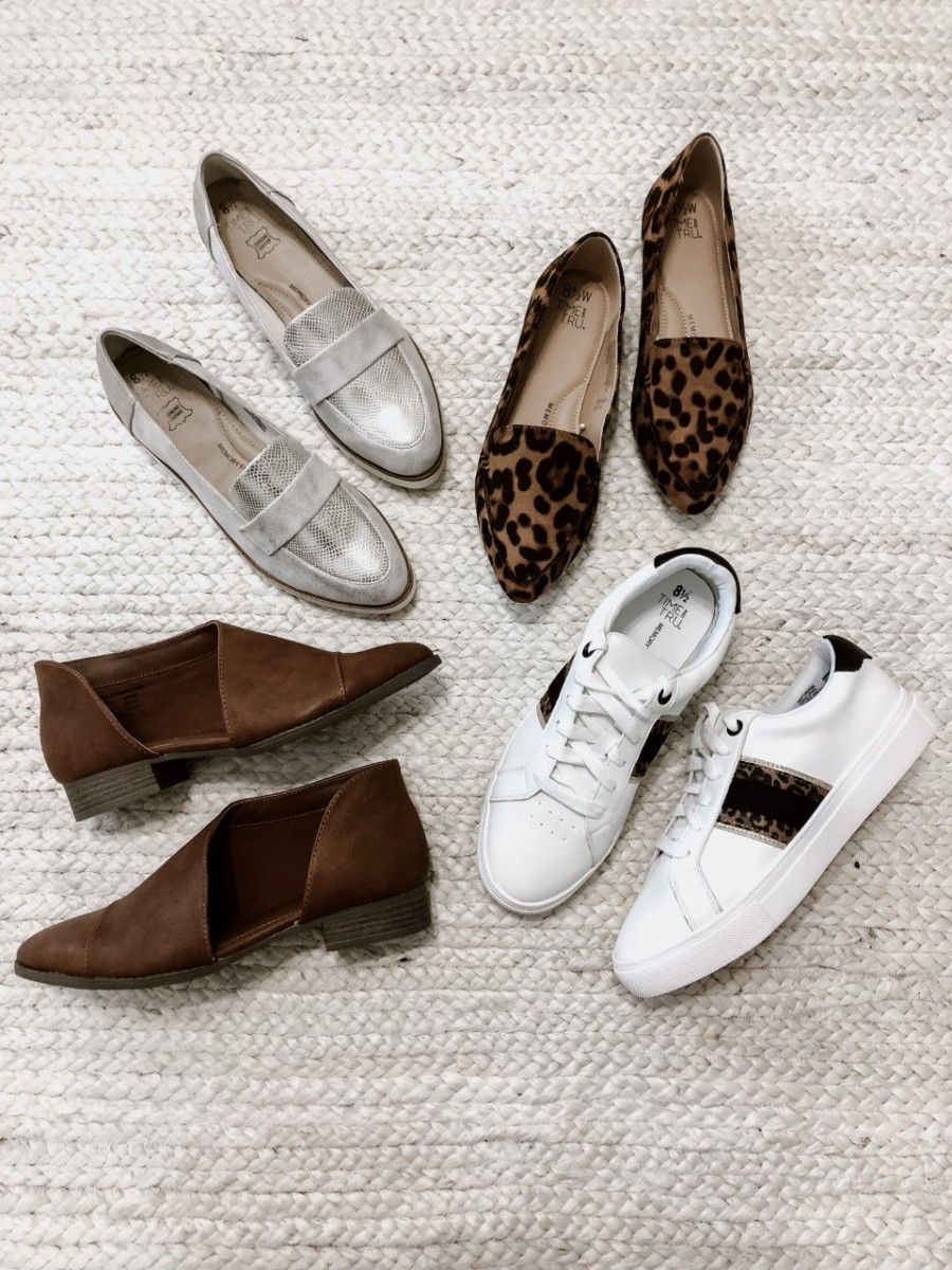 flats for fall | Must Have Affordable Fall Flats by popular Houston fashion blog, Haute and Humid: image of various Walmart flats.