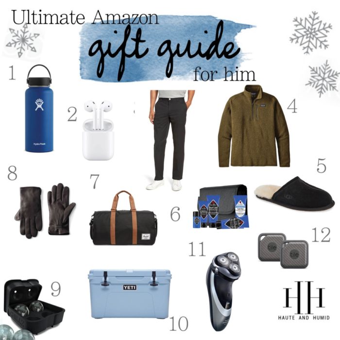Holiday Gift Guide: 35 Best Gifts for Men featured by top US life and style blog, Haute and Humid.