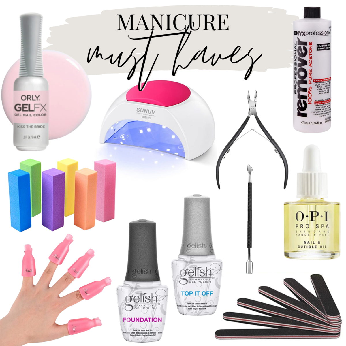 At Home Gel Manicure