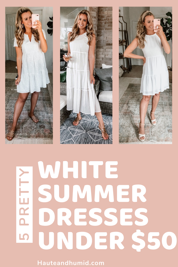 white summer dresses