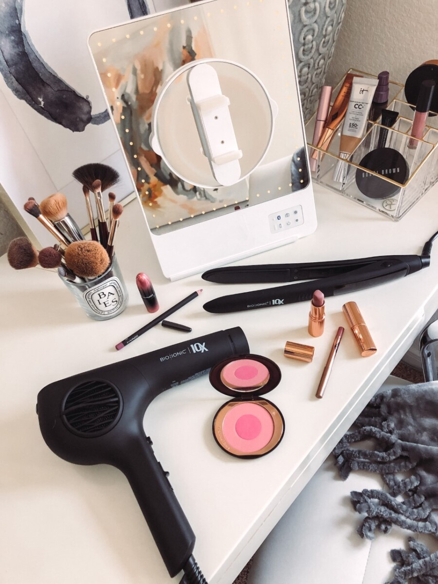 makeup mirror | Nordstrom Anniversary Sale by popular Houston beauty blog, Haute and Humid: image of a Riki loves Riki makeup mirror. 
