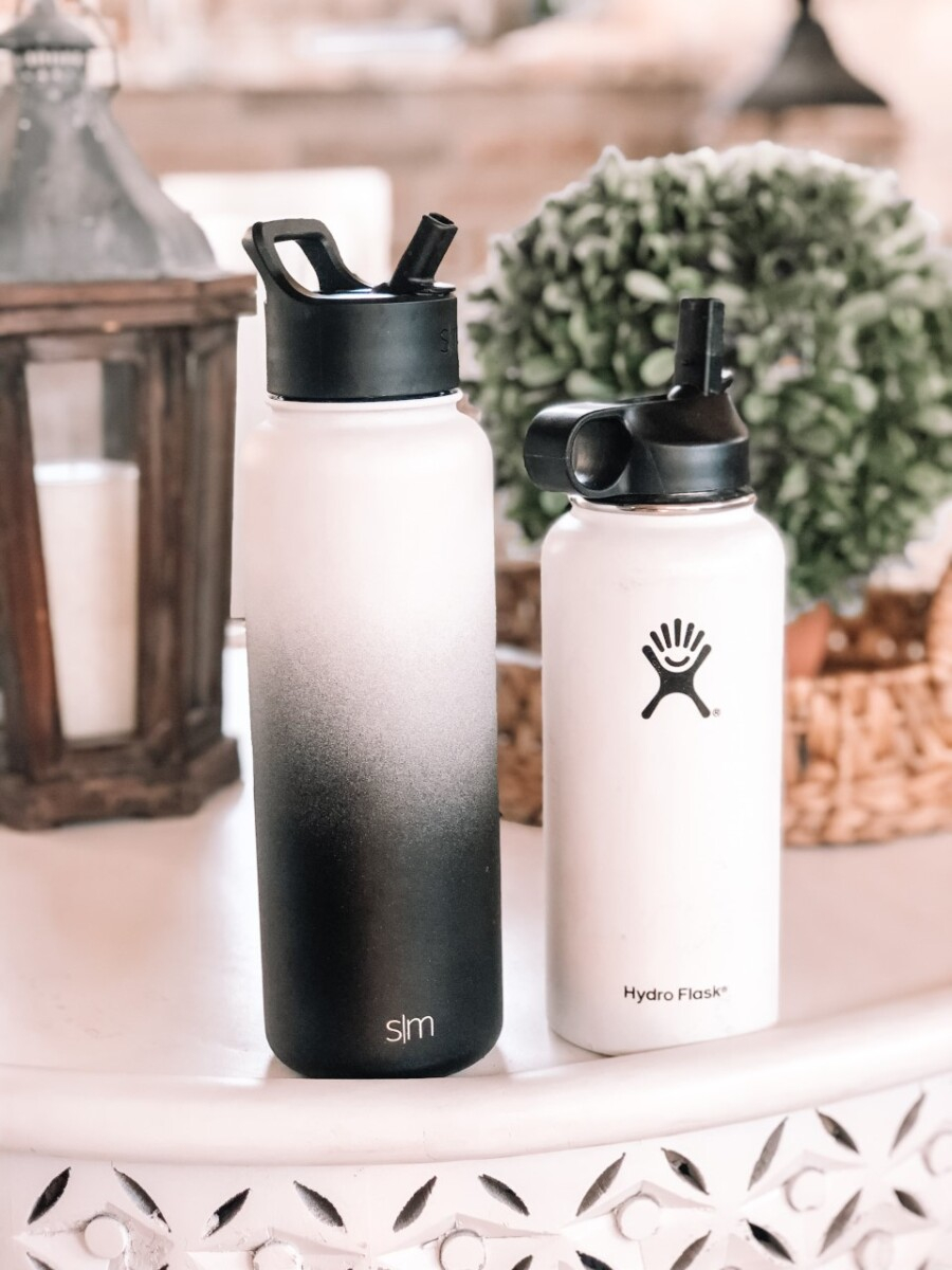 hydroflask dupe | Best Amazon Products by popular Houston life and style blog: image of a reusable water bottle. 