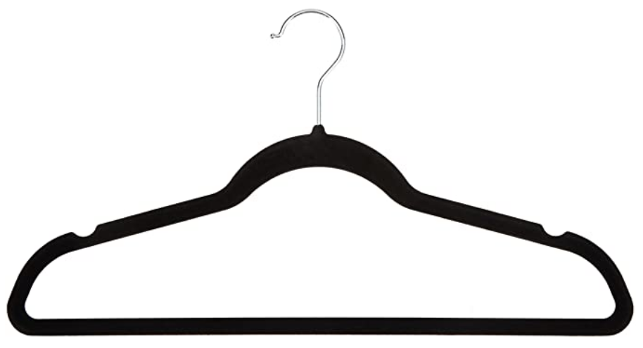 amazon hangers |Amazon Bestsellers by popular Houston life and style blog, Haute and Humid: image of a velvet hanger. 