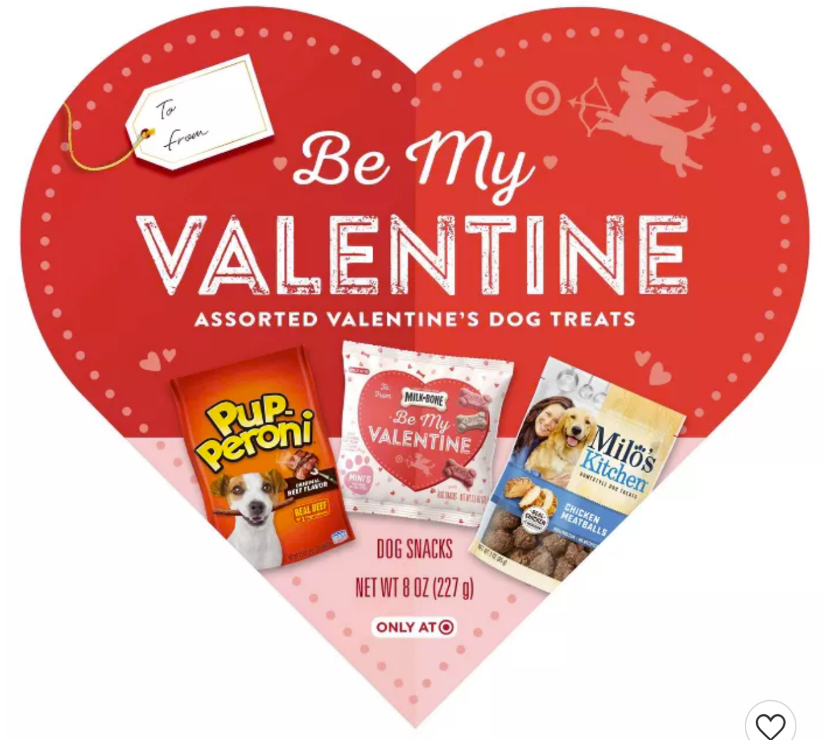 dog valentine |Milk Bone Dog Treats by popular Houston lifestyle blog, Haute and Humid: image of a Milk Bone Be My Valentine assorted dog treats. 