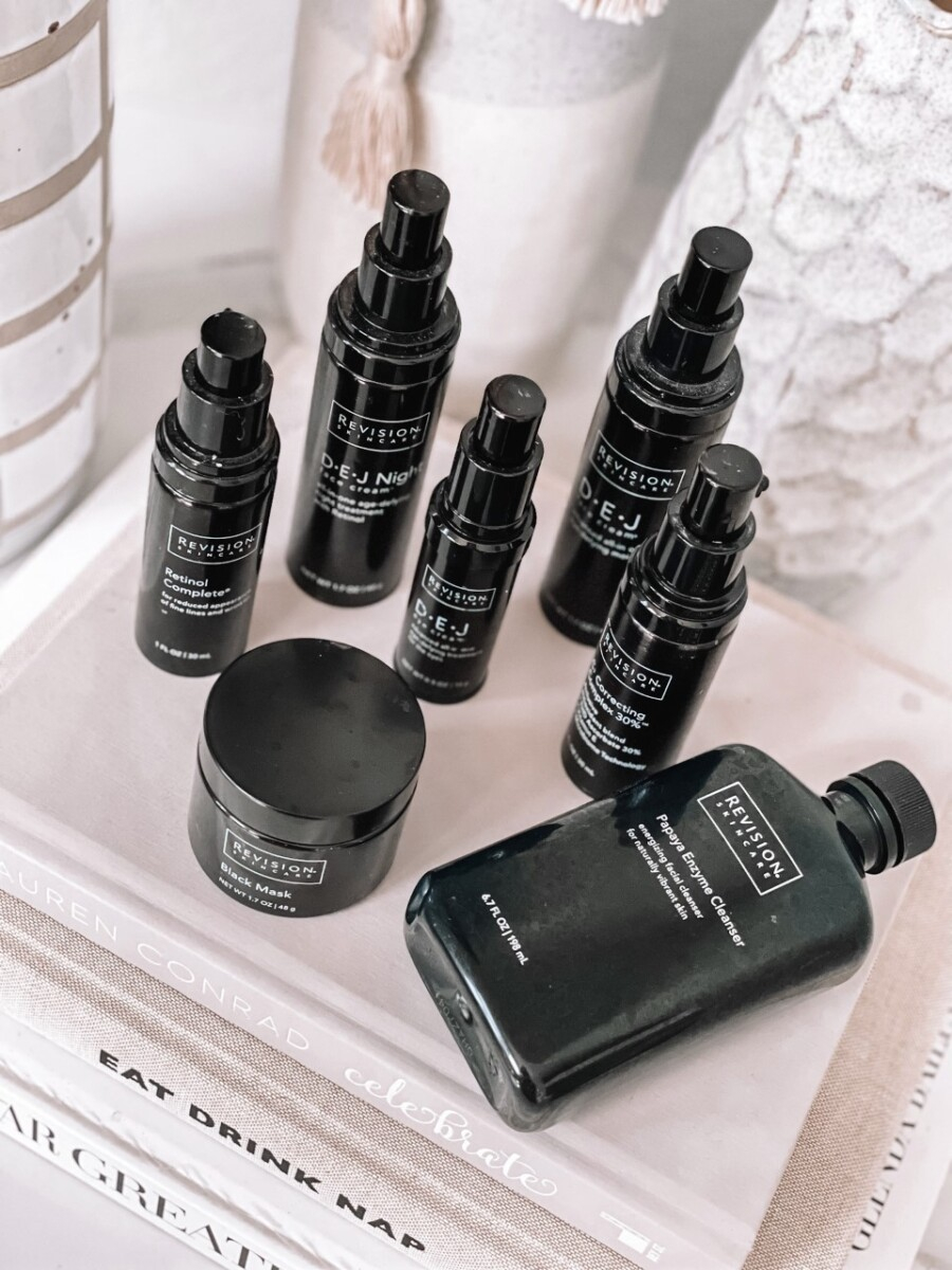 revision skincare |Anti Aging Skincare by popular Houston beauty blog, Haute and Humid: image of Revision skincare products. 