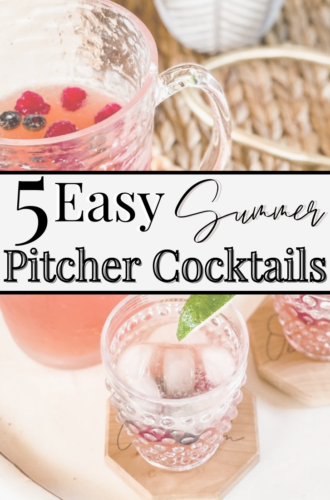 5 Summer Patio Pitcher Cocktails