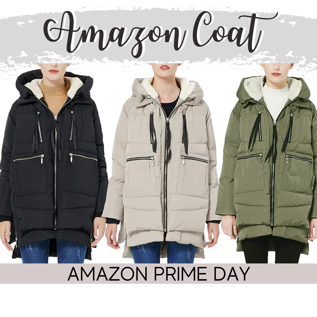 amazon coat | Amazon Prime Day by popular Houston fashion blog, Haute and Humid: collage image of the Amazon coat.  