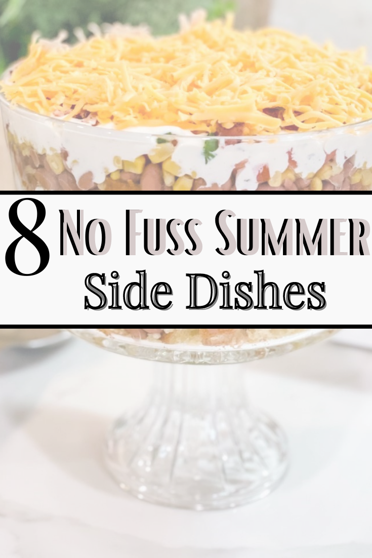 summer side dishes | Summer Side Dishes by popular Houston lifestyle blog, Haute and Humid: Pinterest image of summer side dishes. 