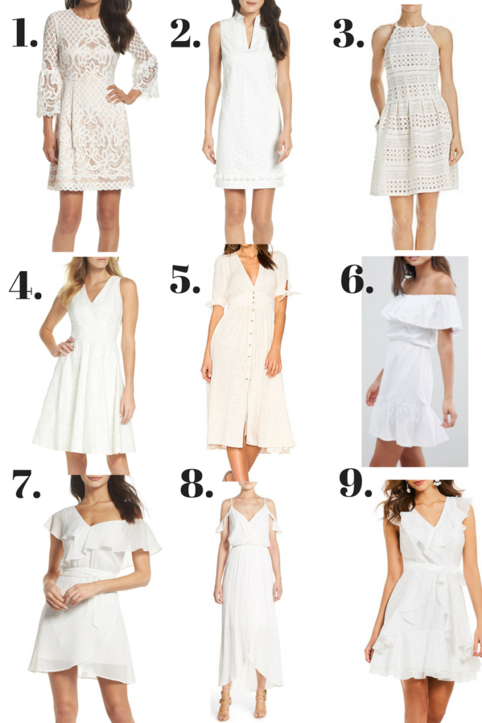 10 Little White Dresses For Spring - Haute & Humid