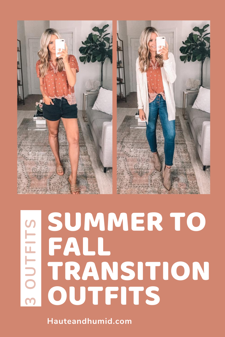 fall transition outfit