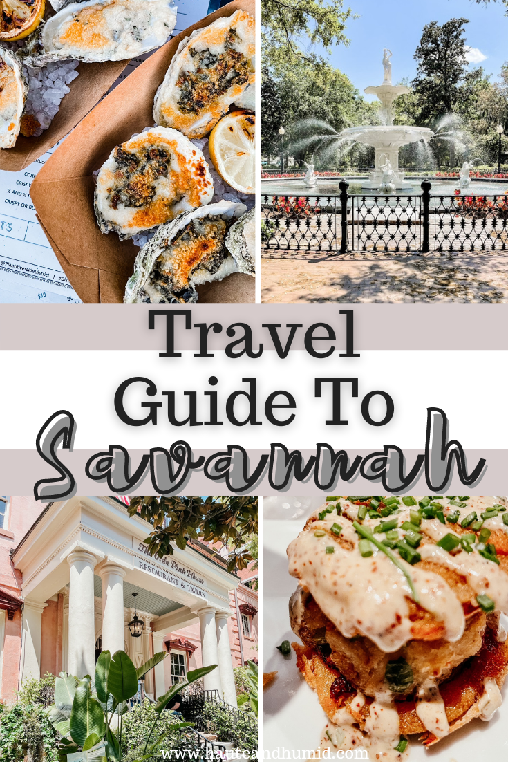Travel guide to savannah