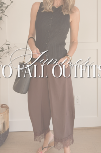 Summer to Fall Outfits: Easy Transitional Style for Warm Weather